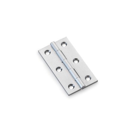 Alexander & Wilks AW064-CH-SC Solid Brass Butt Hinge - Satin Chrome 25" (LEAD TIME: 2-3 DAYS)