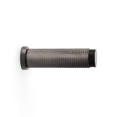 Alexander & Wilks AW600-75-DBZPVD Brunel Knurled Door Stop - Dark Bronze PVD (LEAD TIME: 2-3 DAYS)