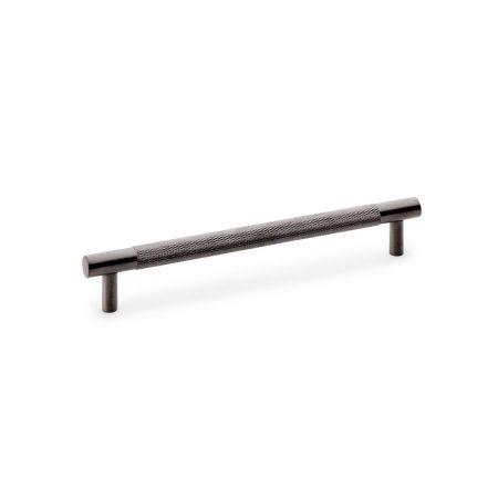 Alexander & Wilks AW810-160-DBZPVD Brunel Knurled T Bar Cupboard Handle - Dark Bronze PVD Centres 160mm (LEAD TIME: 2-3 DAYS)