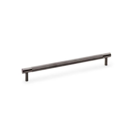 Alexander & Wilks AW810-224-DBZPVD Brunel Knurled T Bar Cupboard Handle - Dark Bronze Finish Centres 224mm (LEAD TIME: 2-3 DAYS)