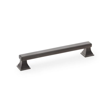 Alexander & Wilks AW813-160-DBZPVD Jesper Square Cabinet Pull Handle - Dark Bronze PVD Centres 160mm (LEAD TIME: 2-3 DAYS)