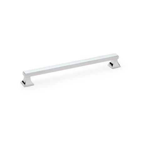 Alexander & Wilks AW813-224-PC Jesper Square Cabinet Pull Handle - Polished Chrome Centres 224mm (LEAD TIME: 2-3 DAYS)