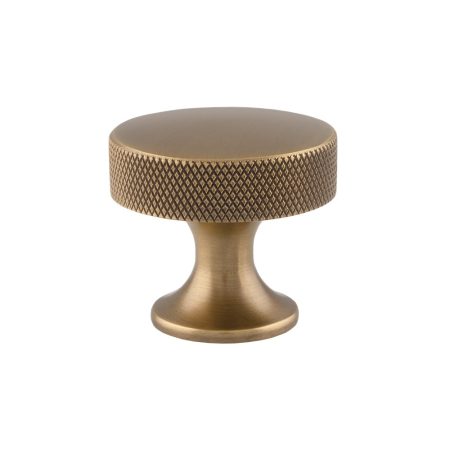Alexander & Wilks AW841-38-AB Berlin Cupboard Knob - Antique Brass 38mm (LEAD TIME: 2-3 DAYS)