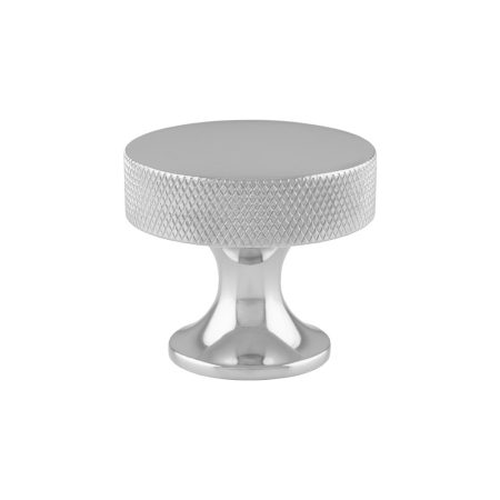 Alexander & Wilks AW841-38-PC Berlin Cupboard Knob - Polished Chrome 38mm (LEAD TIME: 2-3 DAYS)