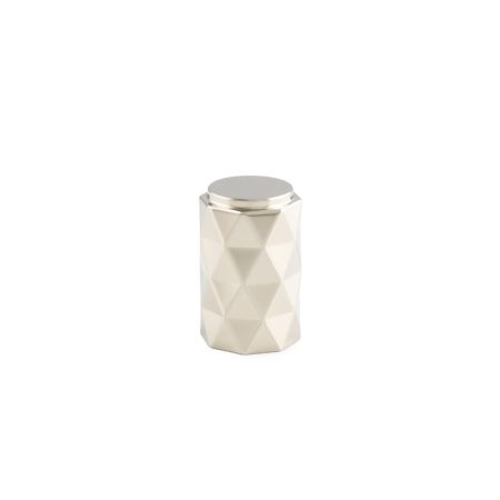 Alexander & Wilks AW847-30-PNPVD Diamond Cut Cylinder Cabinet Knob 30mm (LEAD TIME: 2-3 DAYS)