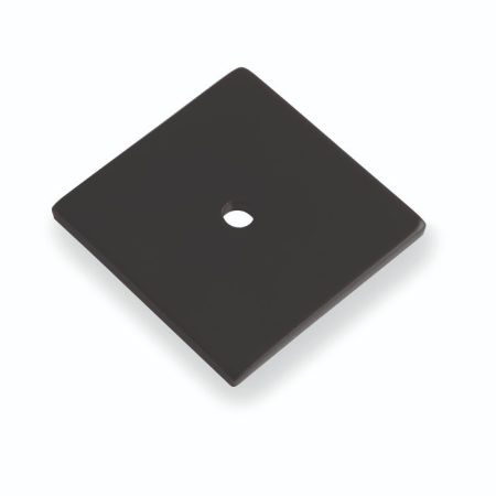 Alexander & Wilks AW893-38-BL Quantock Square Backplate Black (LEAD TIME: 2-3 DAYS)