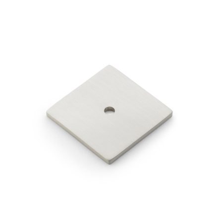 Alexander & Wilks AW893-38-SN Quantock Square Backplate - Satin Nickel (LEAD TIME: 2-3 DAYS)