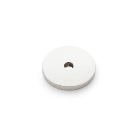Alexander & Wilks AW895-25-PN Circular Backplate - Polished Nickel Diameter 25mm (LEAD TIME: 2-3 DAYS)