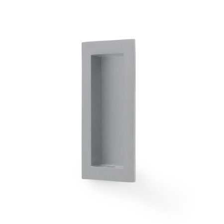 Alexander & Wilks AW911-100-SC Rectangular Flush Pull 100 x 45mm - Satin Chrome (LEAD TIME: 2-3 DAYS)