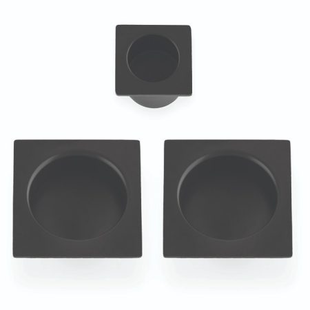 Alexander & Wilks AW995BL Square Sliding Door Pull Kit (LEAD TIME: 2-3 DAYS)