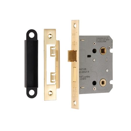 Eurospec BAE5030SB Easi-T Residential Bathroom Lock 78mm (LEAD TIME: 2-3 DAYS)