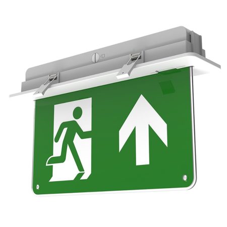 CQR BL/310/RECKIT/WH WHITE - Recessed kit for Blade exit sign (LEAD TIME: 2-3 DAYS)