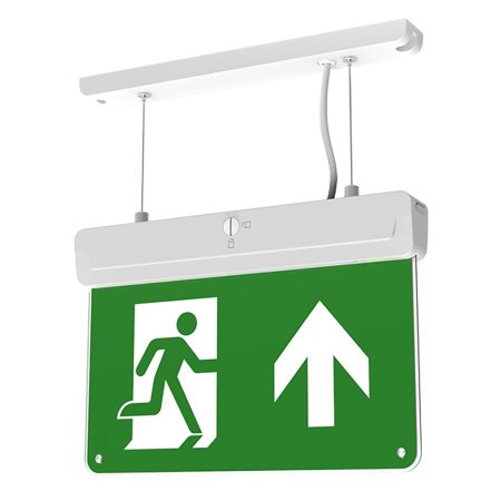 CQR BL/310/SUSKIT/WH WHITE - Suspended kit for Blade exit sign (LEAD TIME: 2-3 DAYS)
