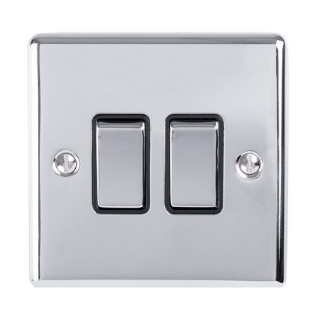 Eurolite EN2SWPCB 2-Gang Switch (LEAD TIME: 2-3 DAYS)