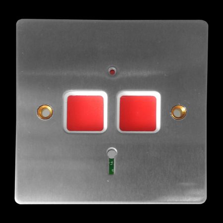 CQR EPA/STD/SS Panic Button | Electronic | Grade 2/3 | Stainless Steel | Key Resettable (LEAD TIME: 2-3 DAYS)