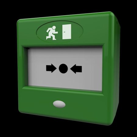 CQR FP3/GR/DP FP3 Manual Call Point Resettable Double Pole - Green (LEAD TIME: 2-3 DAYS)