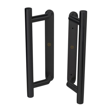 Coastal Group KM905B BLU Patio Sliding Door Handle Back To Back without Euro Cut-Out (LEAD TIME: 2-3 DAYS)