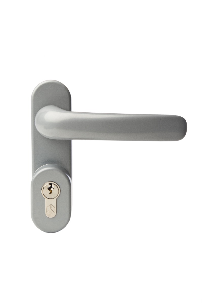 CQR SED-AD-L-C Outside Access Device complete with lever handle & Euro cylinder (LEAD TIME: 2-3 DAYS)