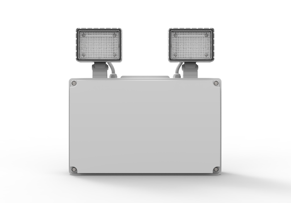 CQR TS/4/ST/WH/865 SELF TEST - Emergency LED Twin Spot, 2x250lm, IP65 (LEAD TIME: 2-3 DAYS)