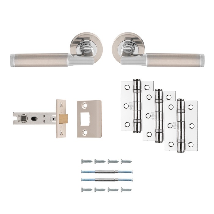 Carlisle Brass UDP006SNCP/INTB Belas Latch Pack Ultimate Door Pack (LEAD TIME: 2-3 DAYS)