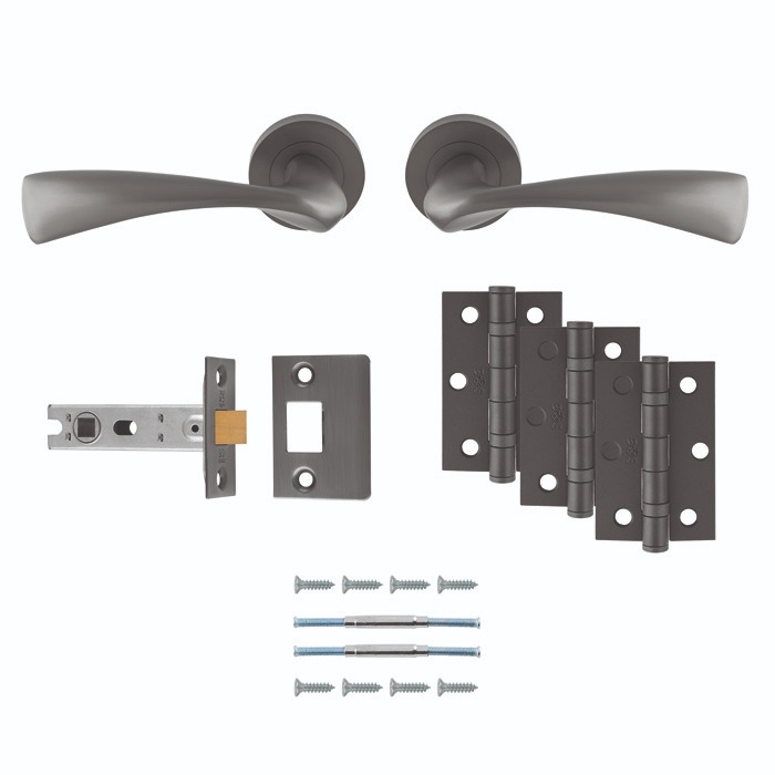 Carlisle Brass UDP007ANT/INTB Sintra Latch Pack - Ultimate Door Pack (LEAD TIME: 2-3 DAYS)