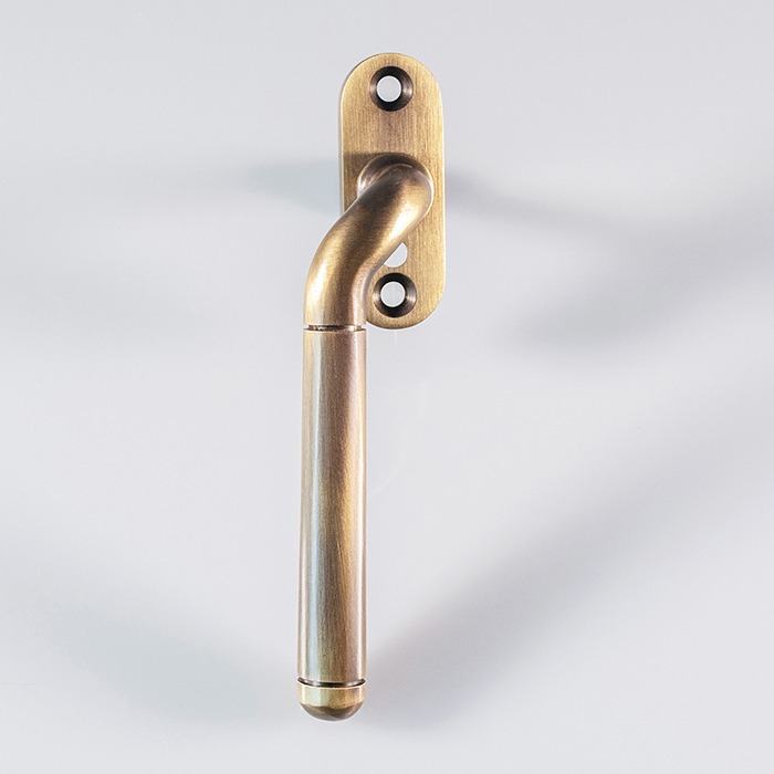 Carlisle Brass V1008LHFB Cranked Locking Espagnolette Handle L/H (LEAD TIME: 2-3 DAYS)